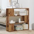 vidaXL Skriňa na knihy/Izbový prepážka Old Wood 100x24x94 cm