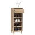 vidaXL Botník dub sonoma 40x36x105 cm spracované drevo