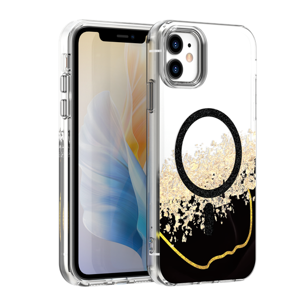 Epoxy Mag puzdro pre iPhone 11 čierne