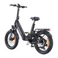Elektrický bicykel ENGWE L20 3.0 BOOST 250 W s 20-palcovými kolesami (čierny)