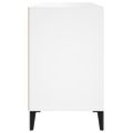 vidaXL Botník biely 102x36x60 cm spracované drevo