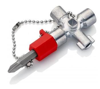 Knipex, Klúč na rozvodné skrine, Pre bežné skrine a systémy zavírania