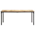 vidaXL Jedálenský stôl 180x90x76 cm surové mangovníkové drevo