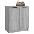 vidaXL Botník sivý dub sonoma 59x35x70 cm spracované drevo
