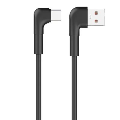 Maxlife MXUC-09 uhlový kábel USB - USB-C 1,0 m 3A čierny