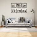 vidaXL Koberec IZA krátky vlas škandinávsky vzhľad krémový 140x200 cm