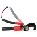 vidaXL Hydraulický nástroj na krimpovanie káblov 50 kN 4-70 mm² Oceľ
