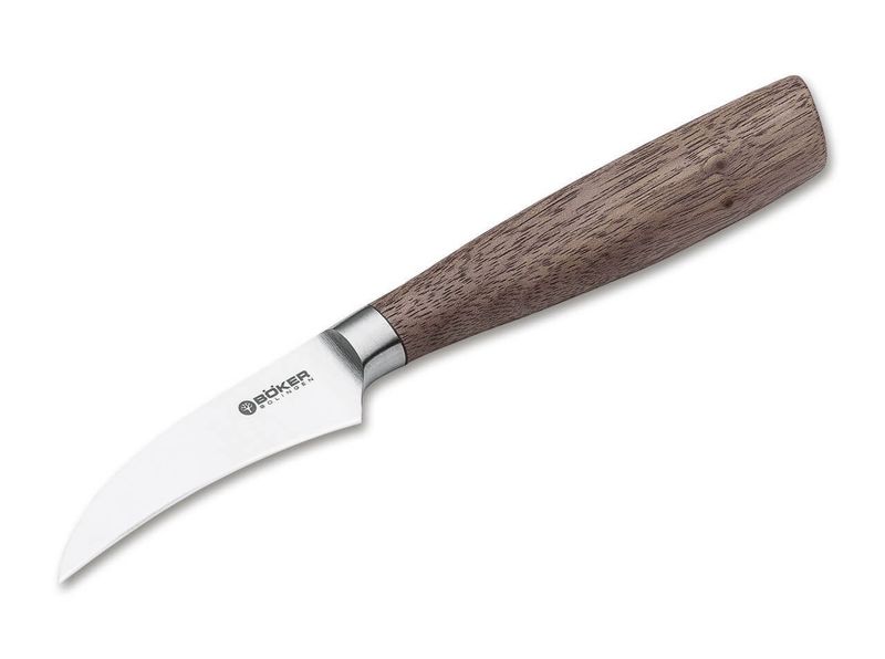 Böker Manufaktur Solingen 130725 Core kuchynský nôž 7 cm, orechové drevo
