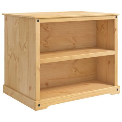 vidaXL Kuchynský vozík s poličkou 2 pcs Medový vosk 112 x 77 x 91,5 cm