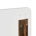 vidaXL Rám postele Dymová dub 140 x 200 cm Kompozitné drevo