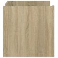 vidaXL Konferenčný stolík dub sonoma 80x50x50 cm kompozitné drevo