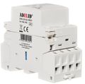 Adelid SM4 25-22-230V Modulárny stýkač 25-22 230V 25A 4Z 3fázový 2NO 2NC Adelid SM4 25-22-230V Modulární stykač 25-22 230V 25A 4Z 3fázový 2NO 2NC