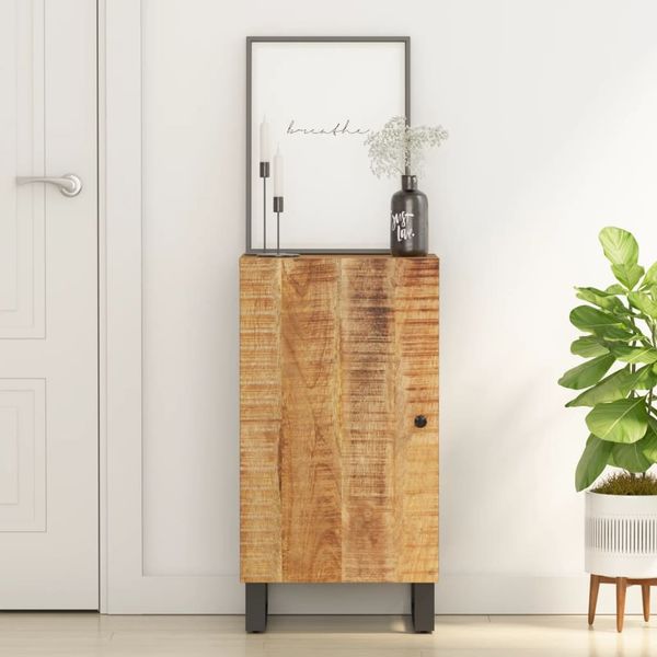 vidaXL Komoda s dvierkami 40x31x75 cm masívne mangovníkové drevo