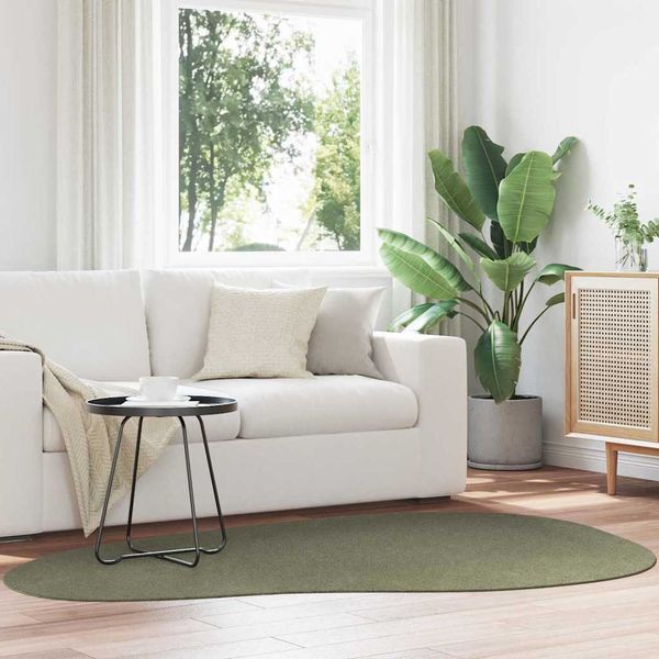 vidaXL Kusové koberce HUARTE Lesná zelená 140 x 200 cm Polyester