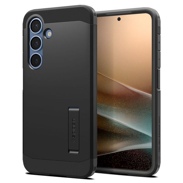Spigen Tough Armor MagSafe puzdro pre Samsung Galaxy S25 Čierna