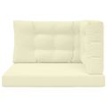 vidaXL Vankúš na vonkajšiu pohovku Polyester Krémová 80 x 80 cm