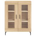 vidaXL Vysoká skrinka dub sonoma 69,5x34x180 cm spracované drevo