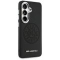 Karl Lagerfeld Perforated KL MagSafe case for Samsung Galaxy S26 Black