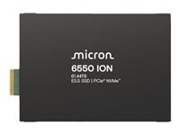 Micron 6550 ION - SSD - Enterprise - šifrovaný - 30.72 TB - interný - E3.S - E3.S PCIe 5.0 x4 (NVMe) - FIPS 140-3 Level 2, SHA-512 - TCG Opal Encryption, Self-Encrypting Drive (SED) - kompatibilný s TAA