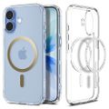 Puzdro Spigen Ultra Hybrid Mag Magsafe pre iPhone 17 číre/zlaté