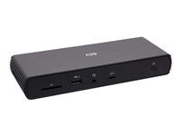 Dual Monitor Docking Station with USB, Ethernet, SD Reader, and AUX - Power Delivery up to 90W - Dokovacia stanica - USB-C / USB4 / Thunderbolt 3 / Thunderbolt 4 - 4 x Thunderbolt - 1GbE - 135 Watt - kompatibilná s TAA
