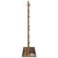 vidaXL Toaletné zrkadlo Staré drevo 70 x 50 x 18 cm Obdĺžnikový