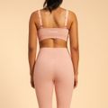 Dámske legíny Hyper Pink - BeastPink, veľkosť XXL, veľkosť oblečenia XXL