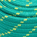 vidaXL Lodné lano zelené 20 mm 50 m polypropylén