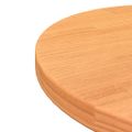 vidaXL Stolová doska okrúhla voskovohnedá Ø40x2,5 cm borovicový masív