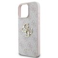 Guess puzdro pre iPhone 16 Pro 6,3" GUHCP16L4GMGPI 4G Big Logo ružové