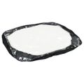 vidaXL Prívesný posypový vozík na soľ, PVC a oceľ 125x74x79 cm, 45 l