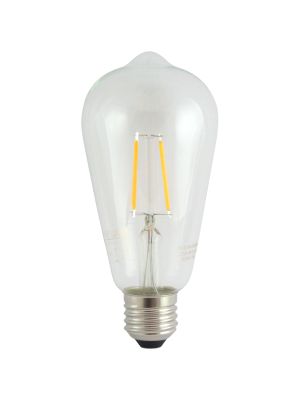 Dekoračná LED žiarovka FILAMENT Trixline ST-64, 4W E27 teplá biela