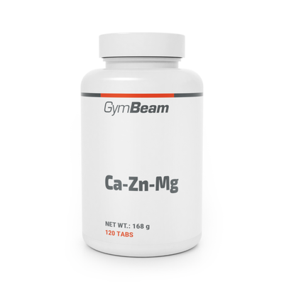 Ca-Zn-Mg - GymBeam, 120 tab.