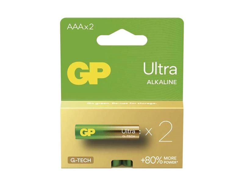 Batéria AAA (R03) alkalická GP Ultra 2ks