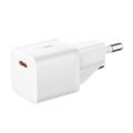 Mini nástenná nabíjačka Baseus GaN5 20 W (biela)
