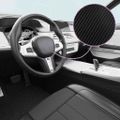 vidaXL Fólia na automobily 2 ks 4D čierna 100x150 cm+50x150 cm