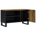 vidaXL TV skrinka 80x33x46 cm masívny mangovník a spracované drevo