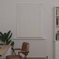 vidaXL Žalúzia Biely 150 x 80 cm 25 mm PVC