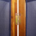 vidaXL 3-panelový paraván tmavomodrý 210x180 cm