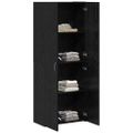 vidaXL Kancelársky kabinet Čierny dub 60 x 32 x 152,5 cm