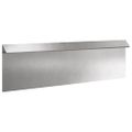 vidaXL Slimáková ohrada 16 ks 100 x 3,5 x 25 cm Nehrdzavejúca oceľ