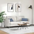vidaXL Vankúše na pohovku 2 pcs Modrá 50 x 30 cm Kordúrová tkanina