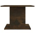 vidaXL Konferenčný stolík, tmavý dub 55,5x55,5x40 cm, kompozitné drevo