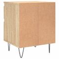 vidaXL Nočné stolíky 2 ks dub sonoma 40x35x50 cm kompozitné drevo