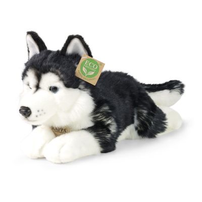 Plyšový pes husky 36 cm ECO-FRIENDLY