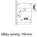 BLANCO SONA 5 S antracit, Silgranitový drez
