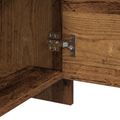 vidaXL Nočný stolík Staré drevo 45 x 34 x 44,5 cm Kompozitné drevo