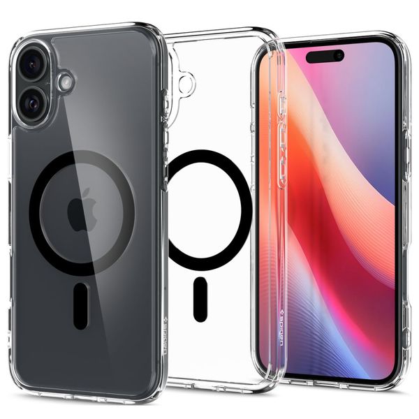 Puzdro Spigen Ultra Hybrid Mag Magsafe pre iPhone 16 6,1" čierne