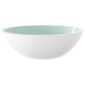 vidaXL Umývadlo sklo 50x37x14 cm biele
