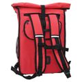 vidaXL Cyklistická taška Červená 31 x 13 x 58 cm Polyester